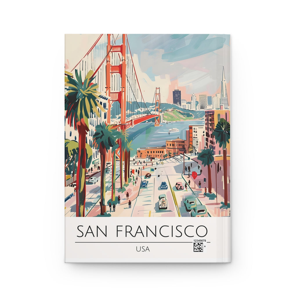 San francisco Lined Journal