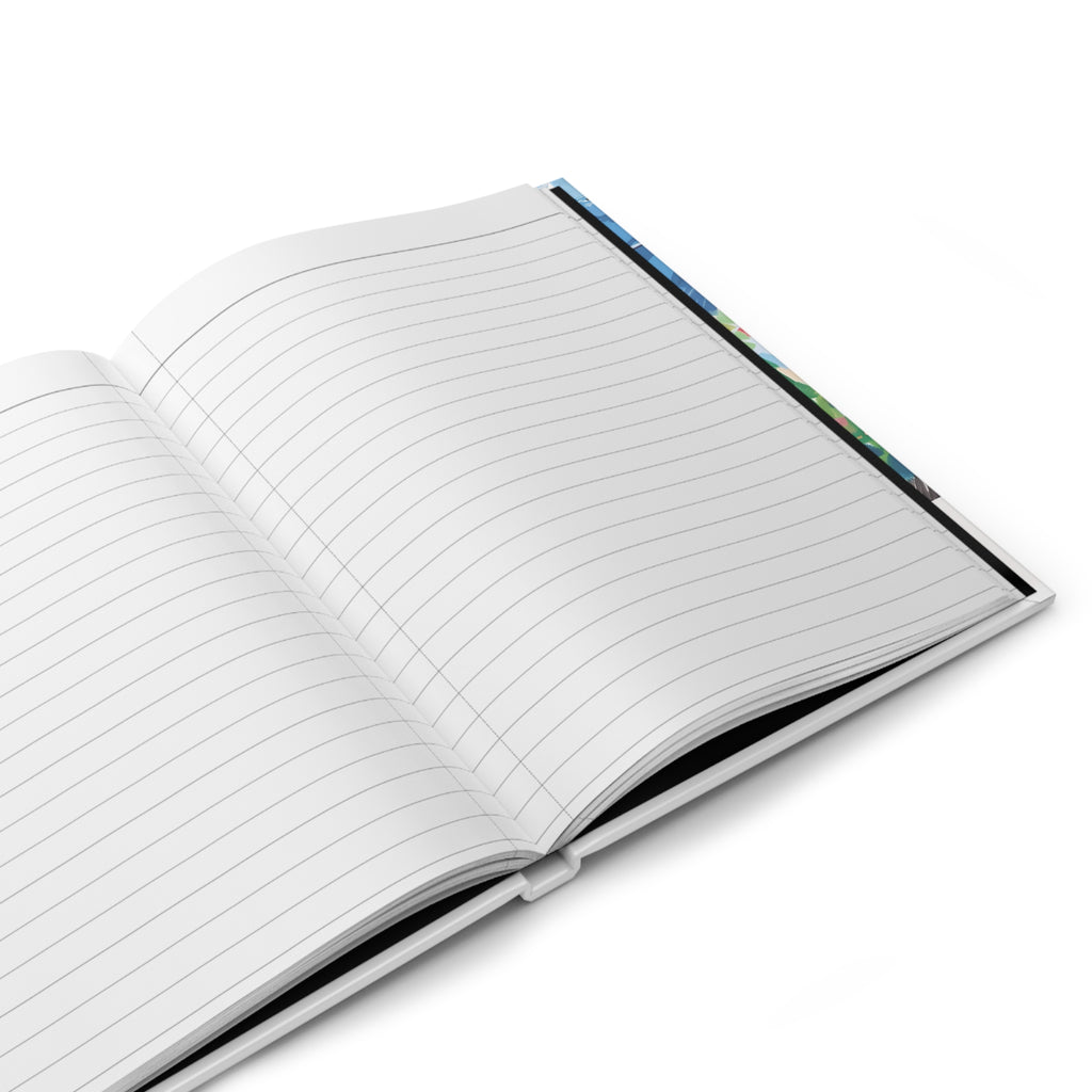 Santorini Lined Journal