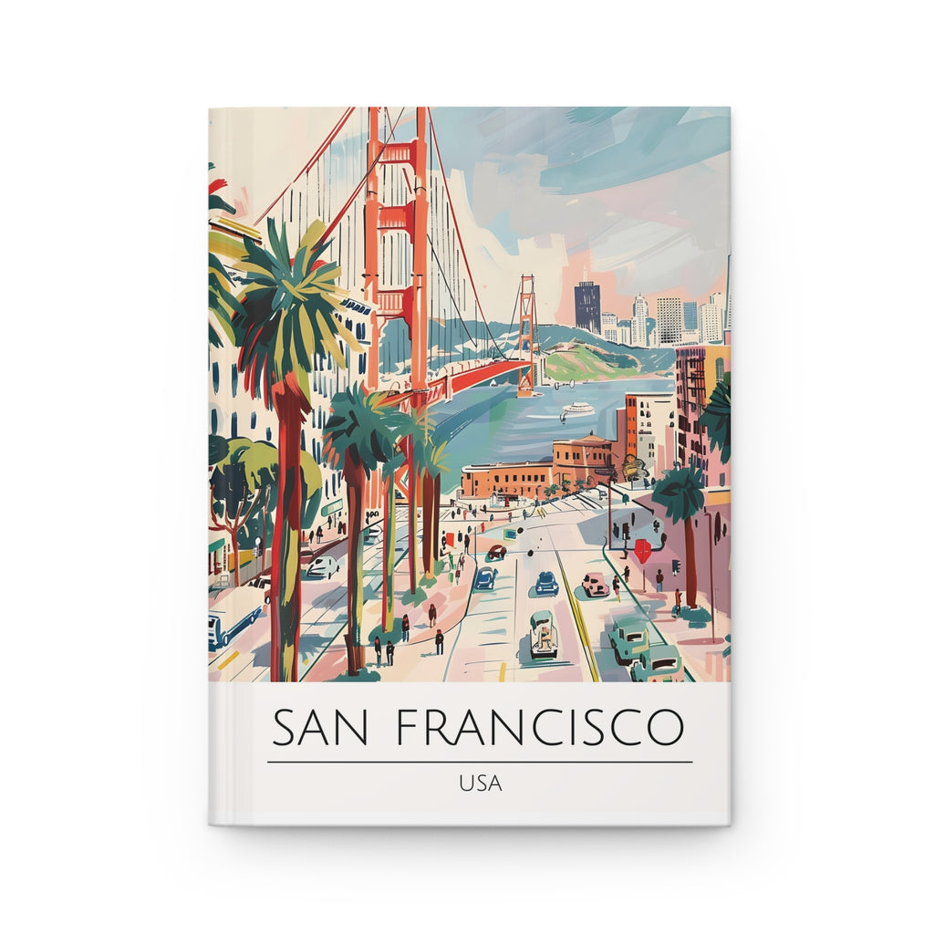 San francisco Lined Journal