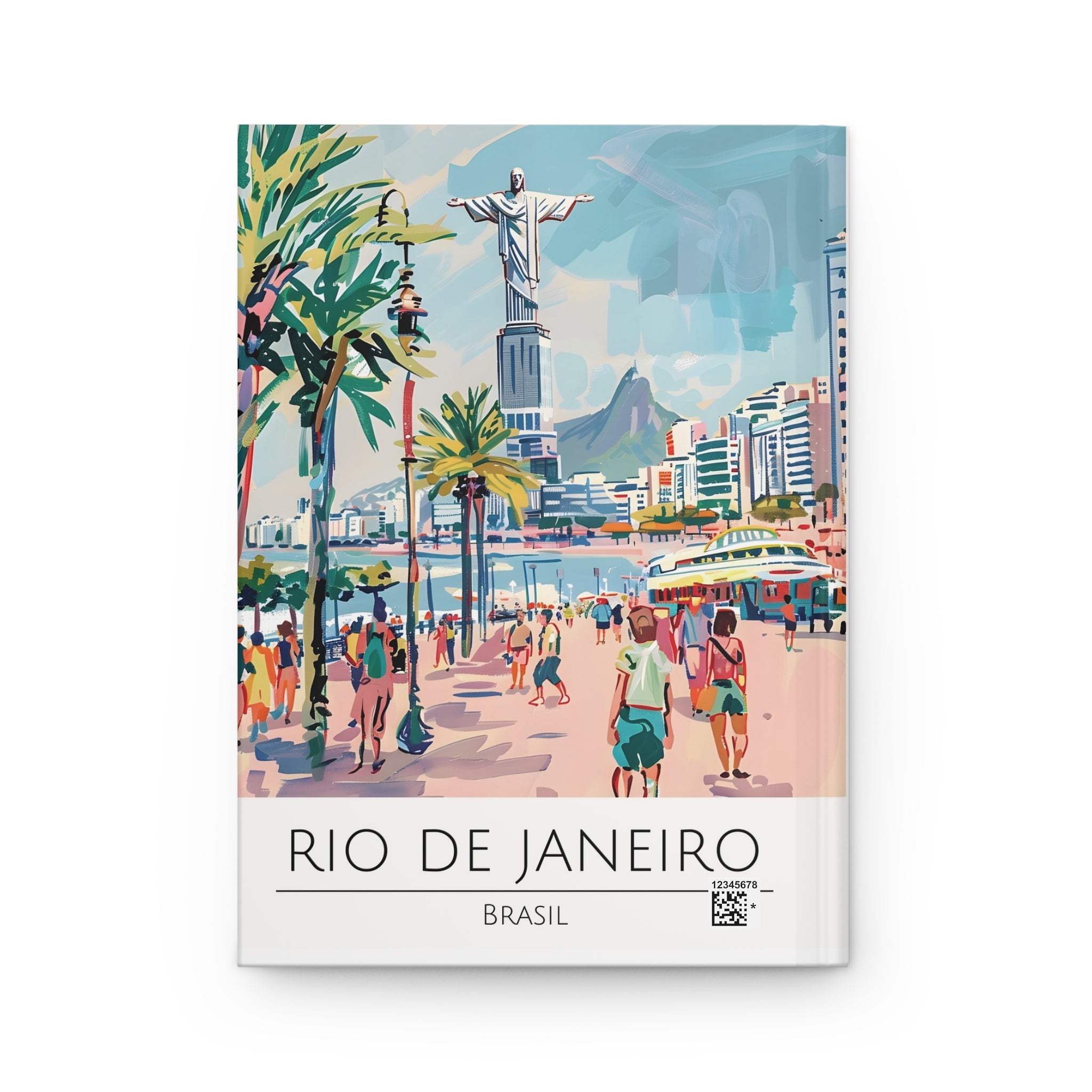 Rio De Janeiro Lined Journal