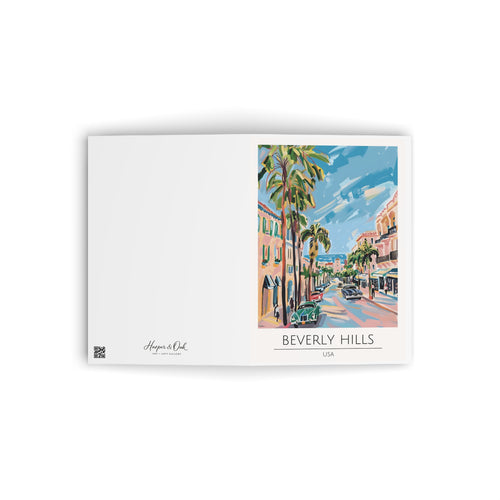 Beverly Hills Greeting Card