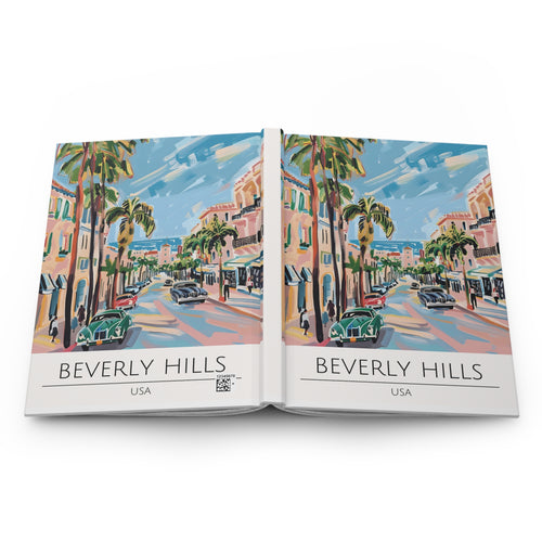 Beverly Hills Lined Journal