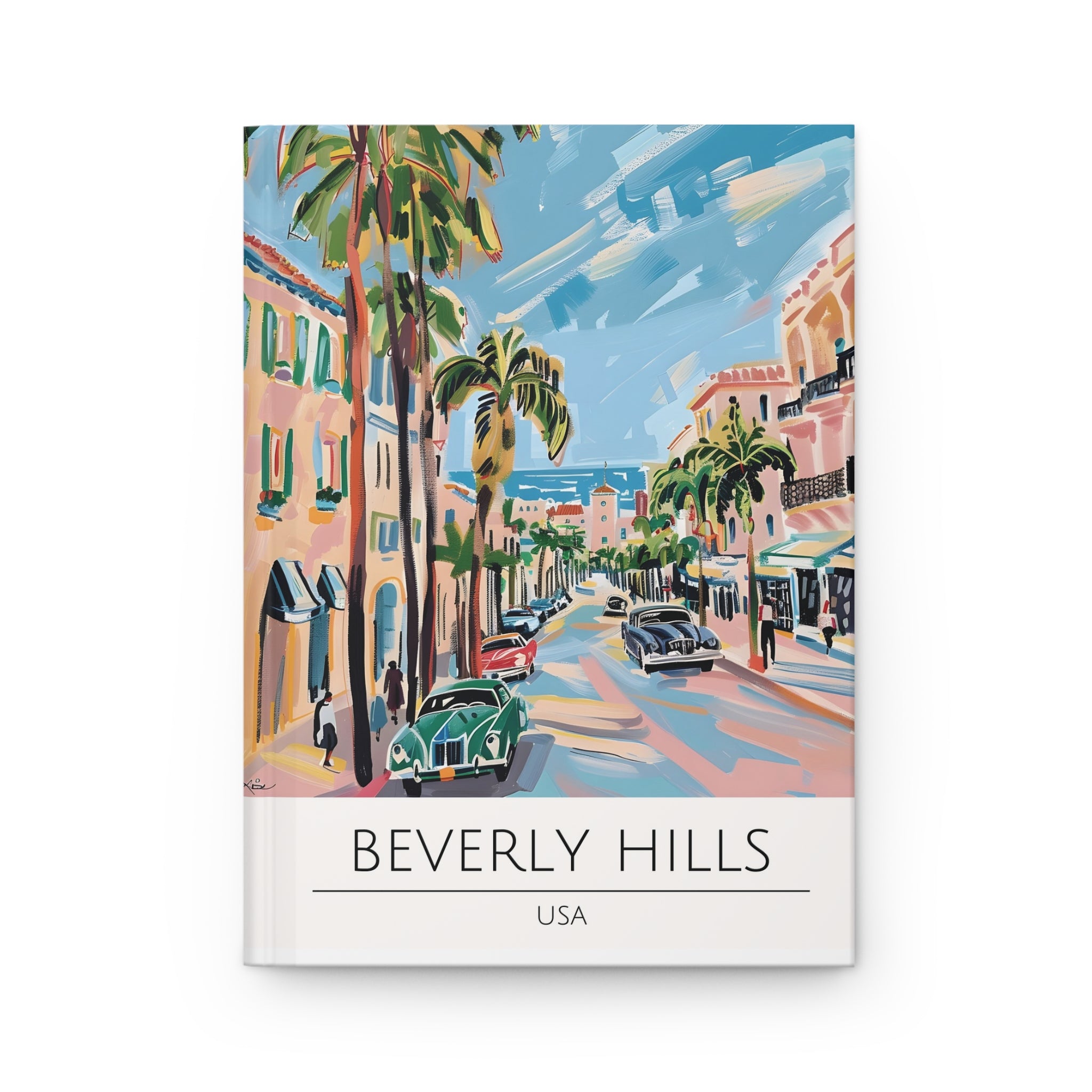 Beverly Hills Lined Journal