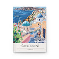Santorini Lined Journal