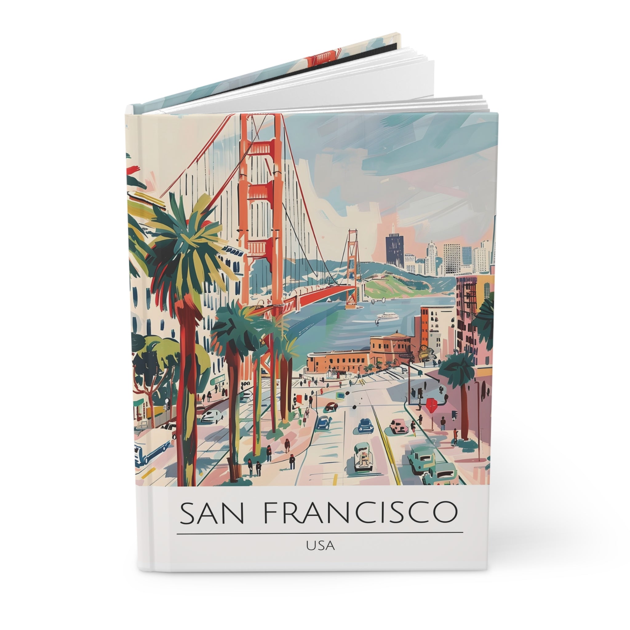 San francisco Lined Journal