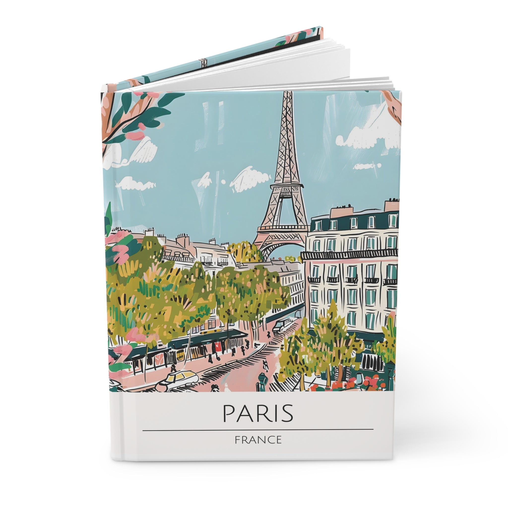 Paris Lined Journal